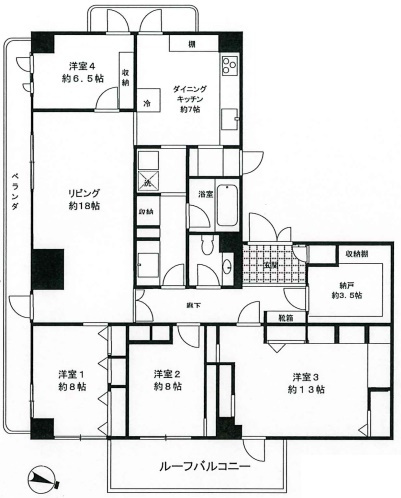 ヒルトップ道灌山の間取り