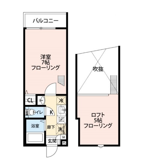 グランクオール青砥駅前の間取り