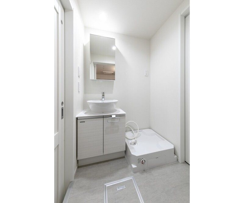 ＷｏｏｄＣｒｅｓｔ中延Ｒｅｓｉｄｅｎｃｅの独立洗面台