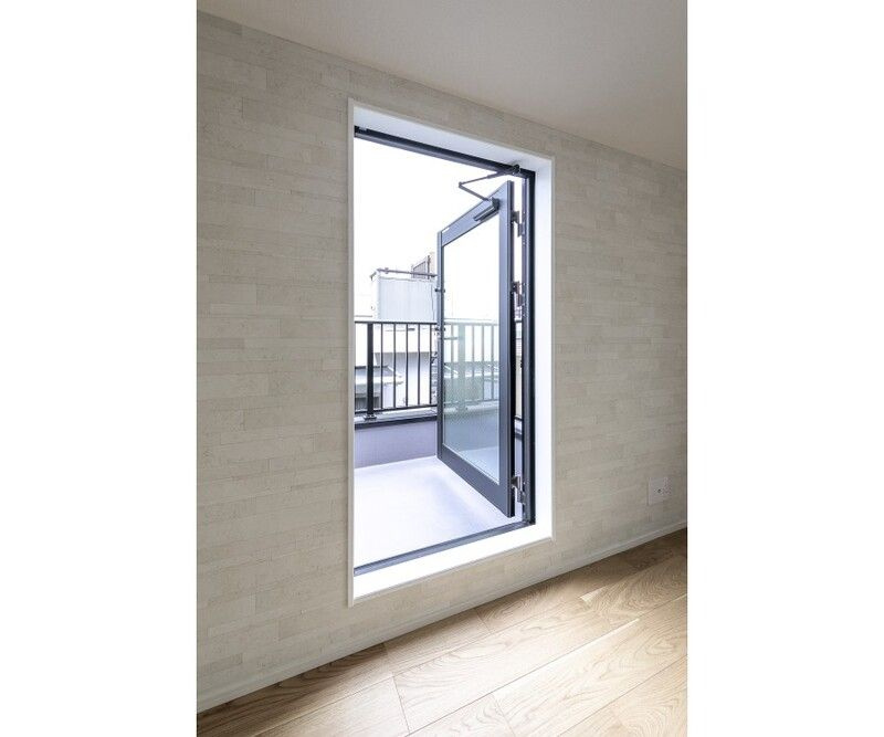 ＷｏｏｄＣｒｅｓｔ中延Ｒｅｓｉｄｅｎｃｅのバルコニー