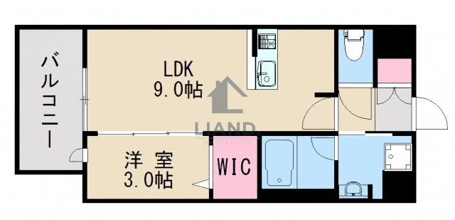 LANDIC Y138　吉塚小学校区の間取り|LANDIC Y138