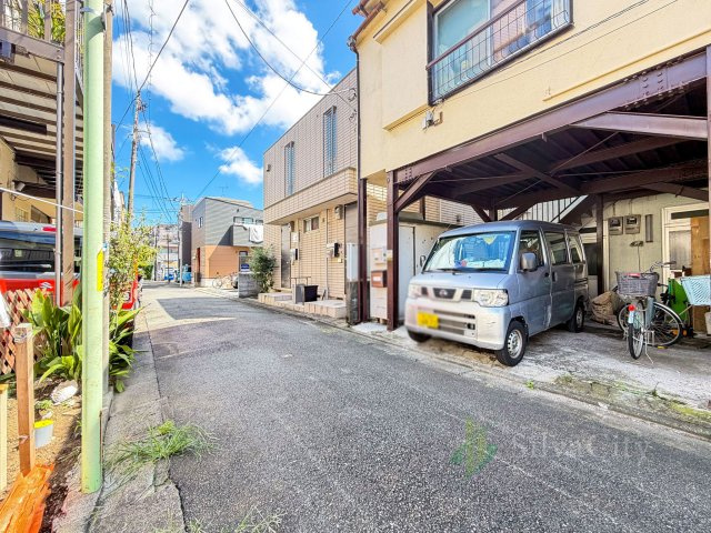 大田区池上6丁目の前面道路含む現地写真