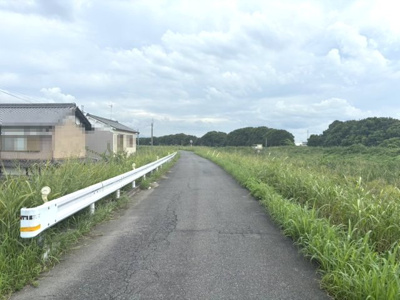 【前面道路含む現地写真】 | 磯城郡川西町大字保田【更地】【畑・農地】