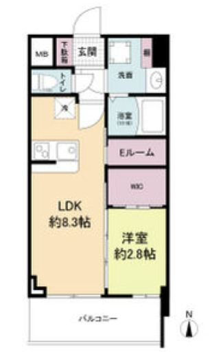 【間取り】 | セレニテ天六ミラク