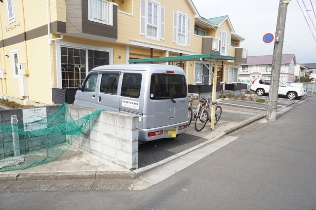 ビュークレストールの駐車場