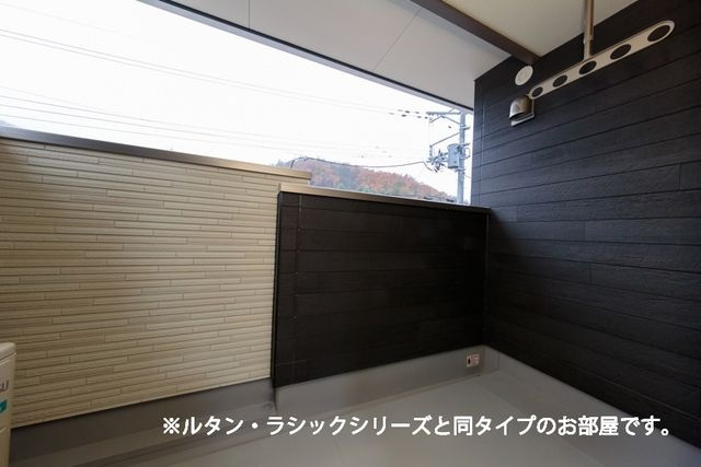 クレアⅡのバルコニー