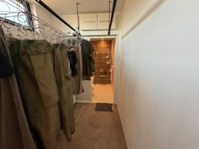 熊本市南区浜口町3LDK＋ガレージ付の脱衣所