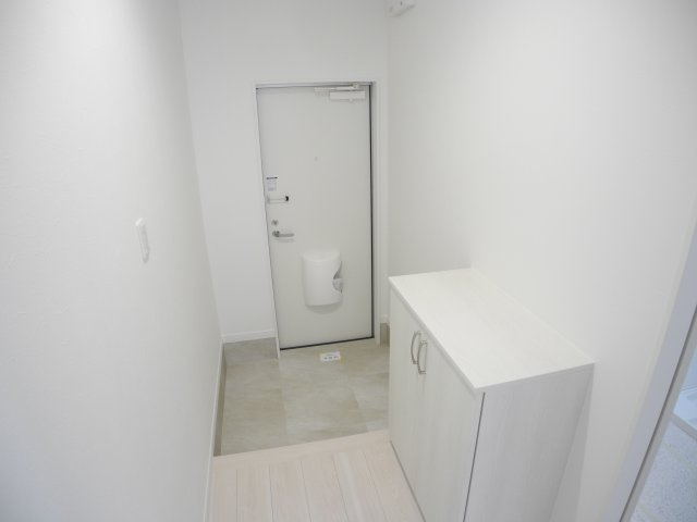 長崎市辻町のアパートの玄関