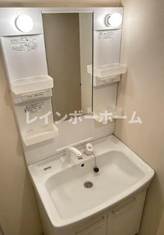 パールハイツ青砥の独立洗面台