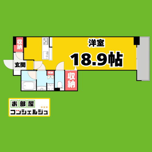 ロイヤルパークス千種の間取り