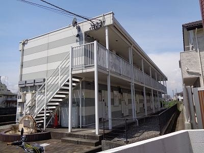 【外観】 | レオパレスウインドワード　金剛 | 外はこのようになっています