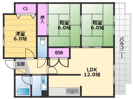 【間取り】 | キッツスクエア
