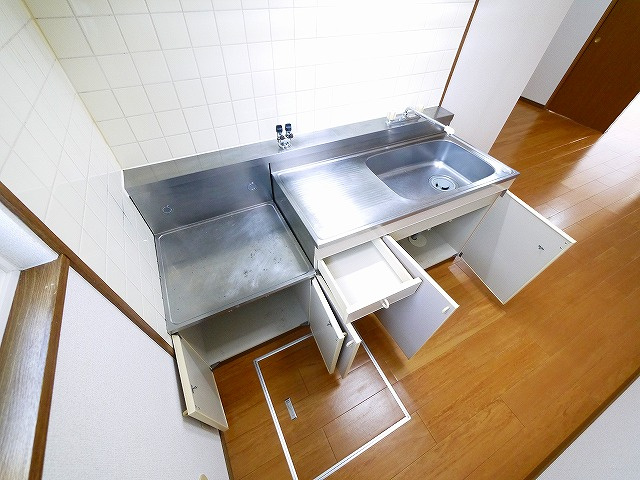 シェルマンのキッチン|きれいなキッチンです