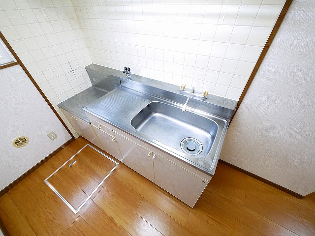 シェルマンのキッチン|きれいなキッチンです