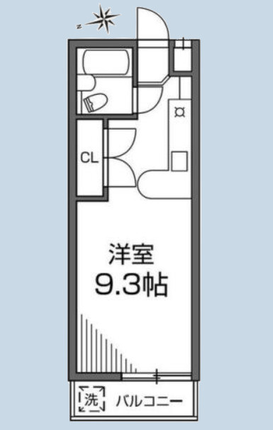 ベイコートの間取り