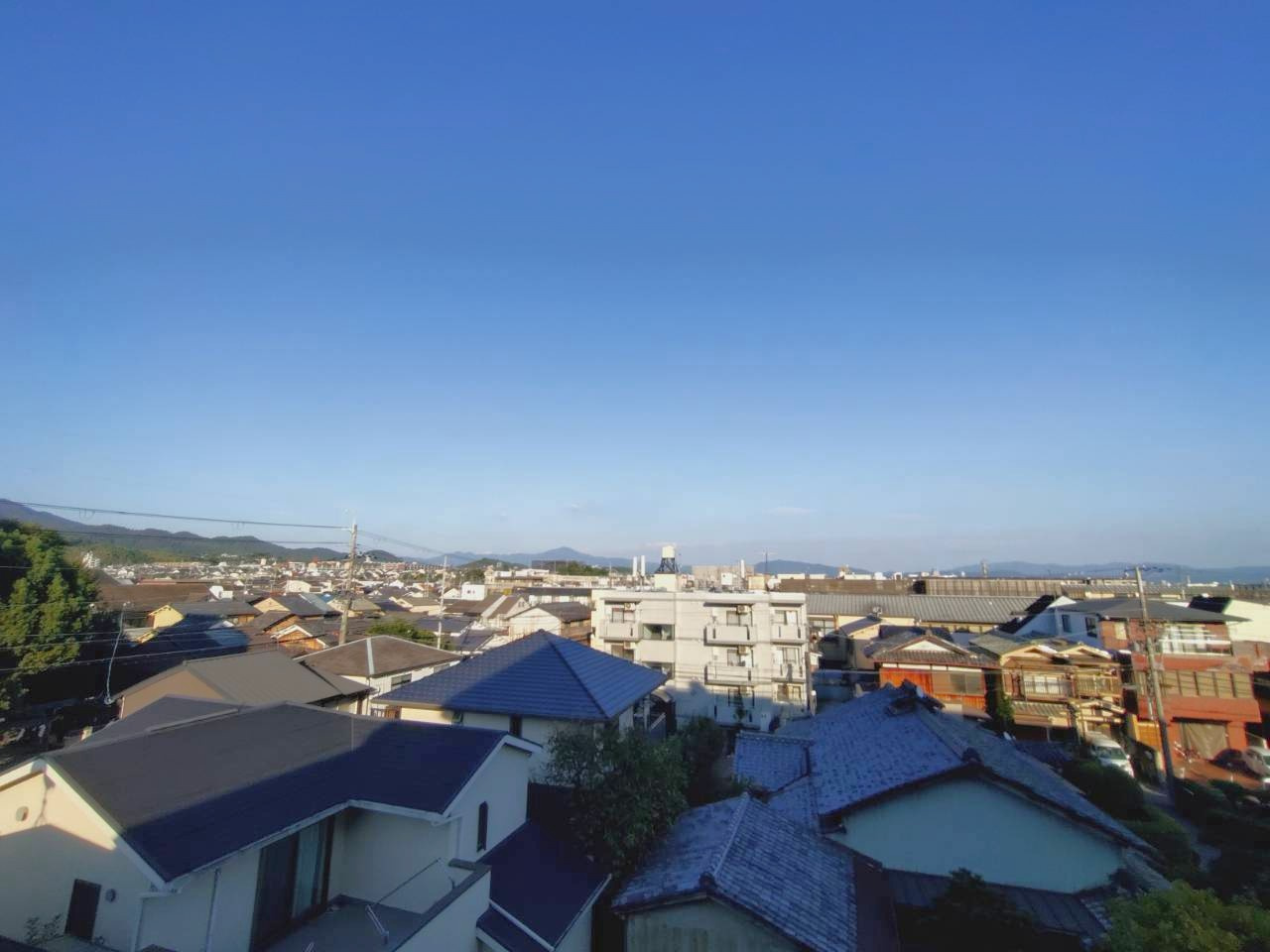 ◆令和８年９月室内リフォーム完了予定◆開放的な４階三方角住戸◆有栖川駅徒歩５分◆ネオコーポ嵯峨野の展望|物件から眺望