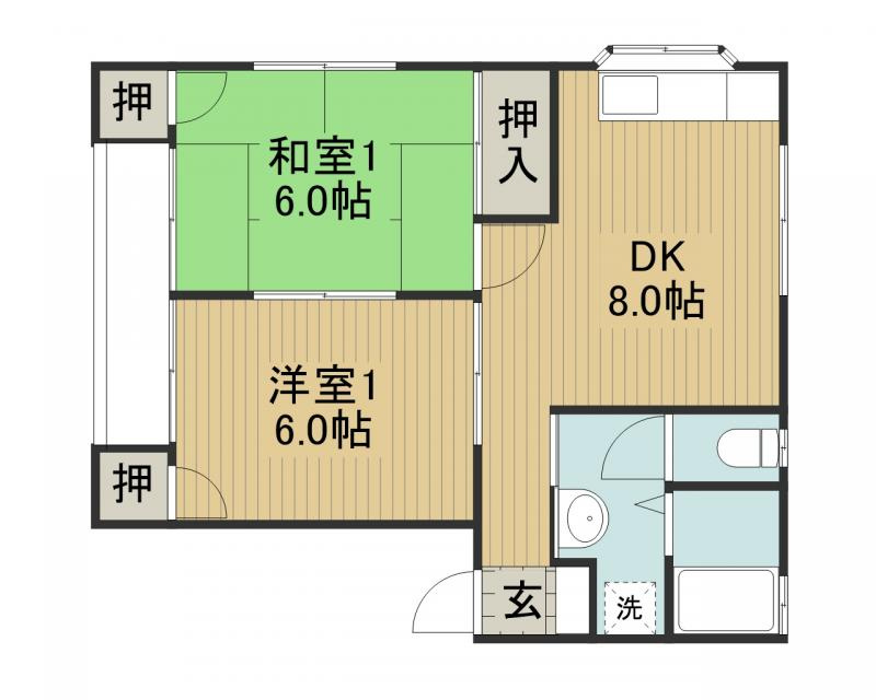 アイディール・パーソンズの間取り