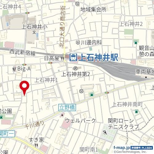 【地図】 | プレール・ドゥーク上石神井