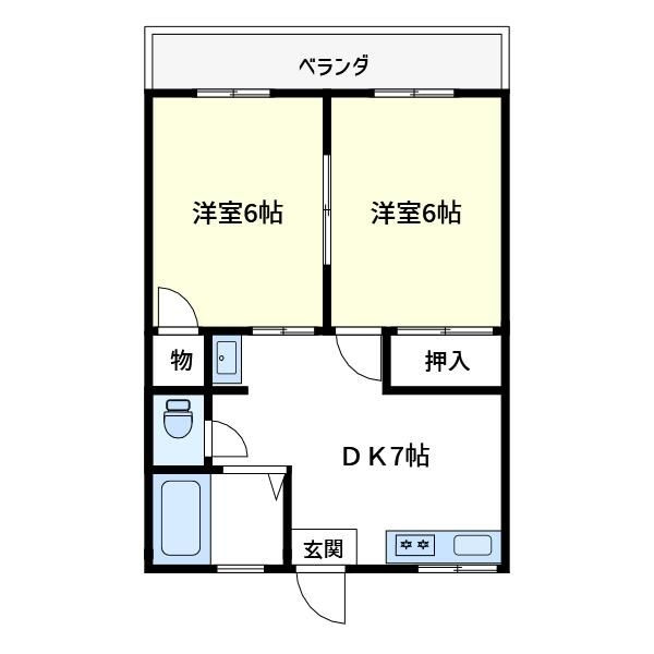 キャロットⅠの間取り