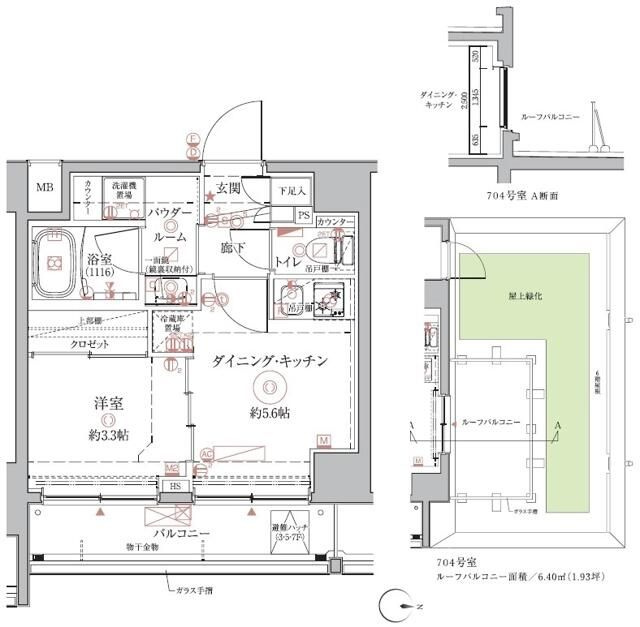 クレイシアIDZ本所吾妻橋の間取り