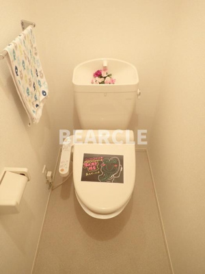 【トイレ】 | カーサクレール | シンプルで使いやすいトイレです