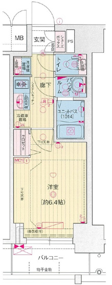 【間取り】 | プレサンス広小路通今池