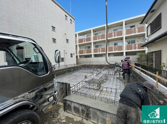 大津市際川　第2期　新築一戸建ての外観|周辺は落ち着いた街並みの住宅地！子育てがしやすい住環境です！まだ未完成ですが、現地でしかわからない事もございます。是非一度ご覧ください。