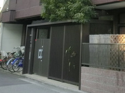 吉祥庵のエントランス