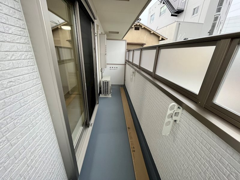 クリエオーレ滝ノ町のバルコニー