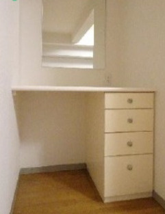 ミルーム赤坂弐番館の収納|※別部屋参照