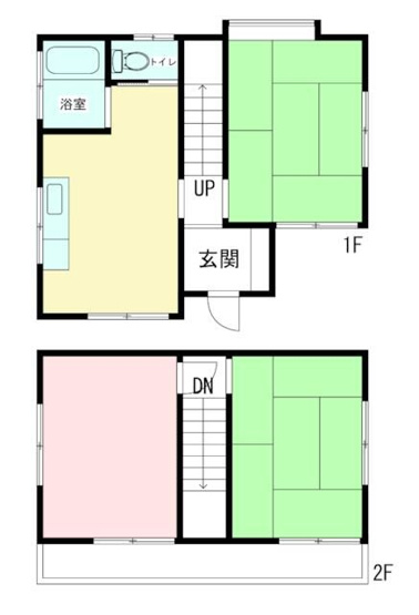 【間取り】 | 上土棚北貸家