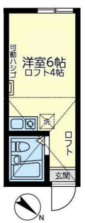 【間取り】 | ユナイト横浜キースジャレット