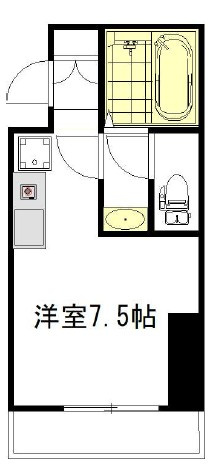 南大塚サンハイツの間取り|間取りです。
