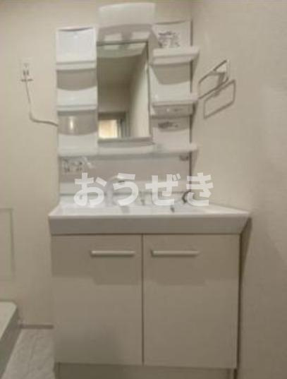 リーブルファイン足立南花畑の独立洗面台