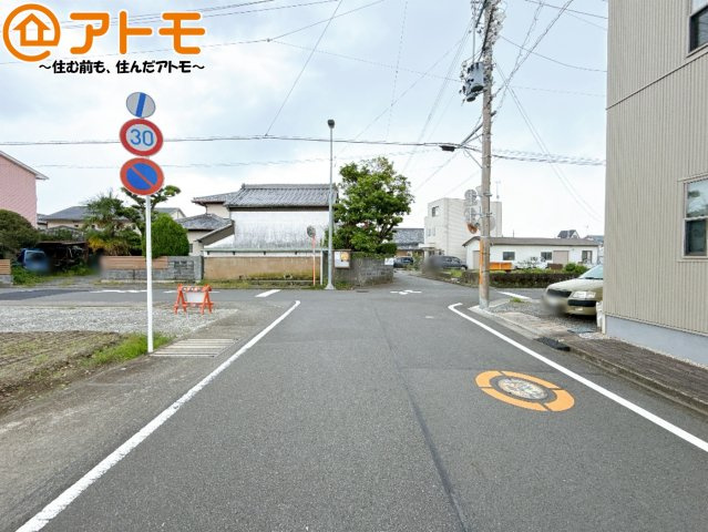 【前面道路含む現地写真】 | 駿河区下島7期　新築戸建　3号棟