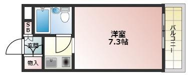 シャンブルド甲東園の間取り