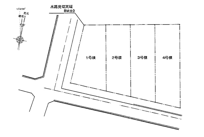【区画図】 | 駿河区下島7期　新築戸建　2号棟