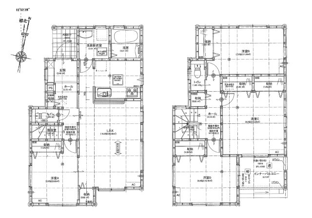 【間取り】 | 駿河区下島7期　新築戸建　1号棟