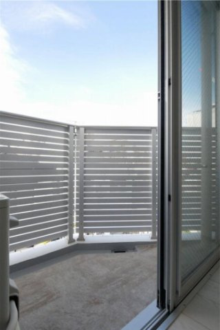 ベルグレードKSトレのバルコニー