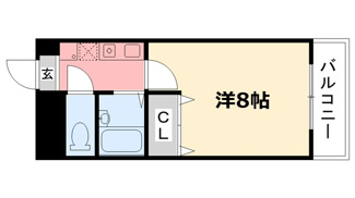 【間取り】 | ラポール今津