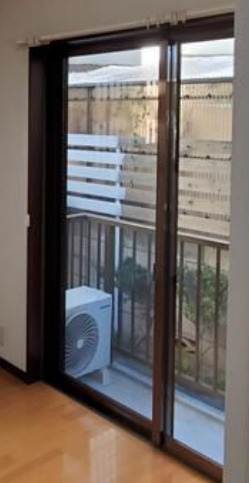 小名木ハイツⅡのバルコニー