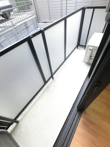 LUNIGHT都賀のバルコニー