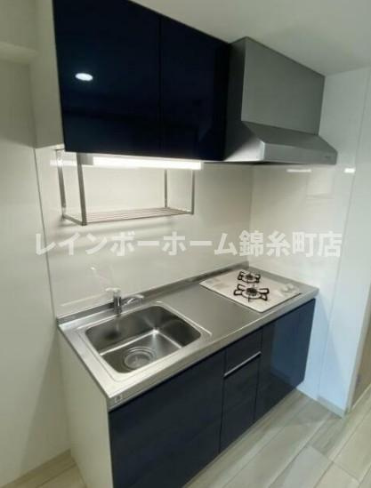 墨田区亀沢３丁目の賃貸マンションのキッチン