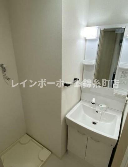 墨田区亀沢３丁目の賃貸マンションの独立洗面台