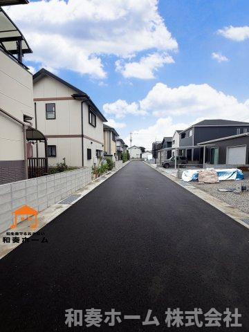 クレイドルガーデン鳴門市撫養町南浜第2の前面道路含む現地写真