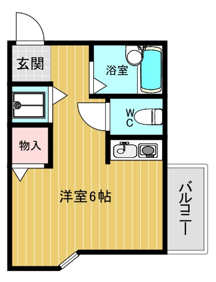 【間取り】 | ユニティレイナ甲東園