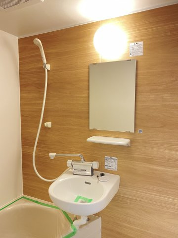 大阪市淀川区木川西２丁目の賃貸マンションの洗面所