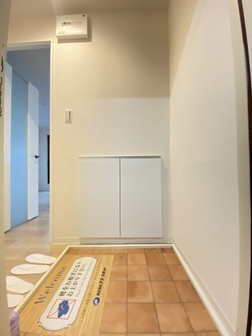 大阪市淀川区木川西２丁目の賃貸マンションの玄関