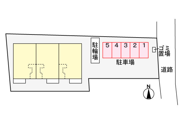 ラ　フォレスタ　セレーノの区画図
