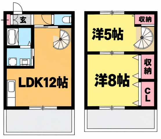 【間取り】 | サンコーハイツⅡ